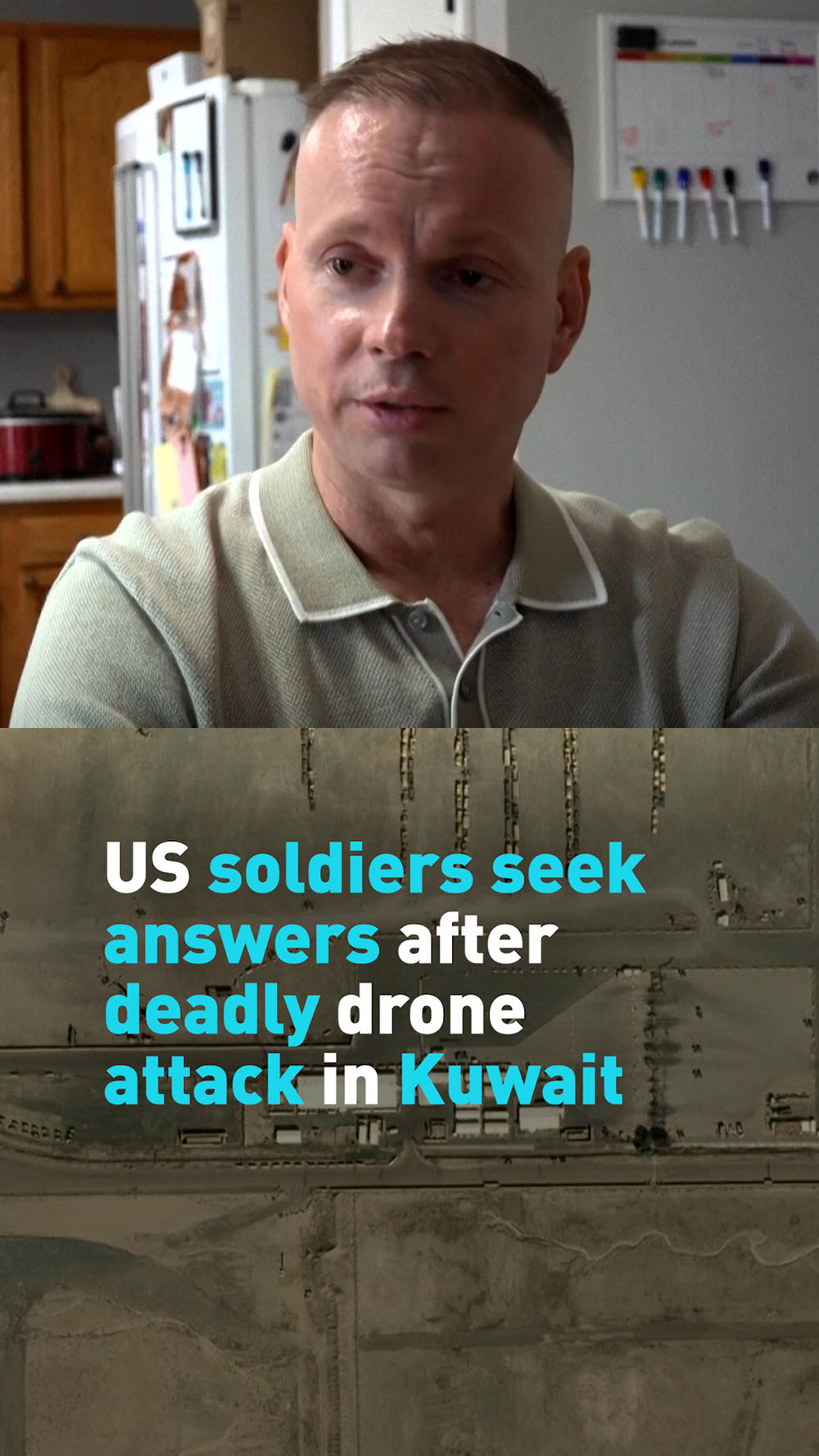 US soldiers seek answers after deadly drone attack in Kuwait