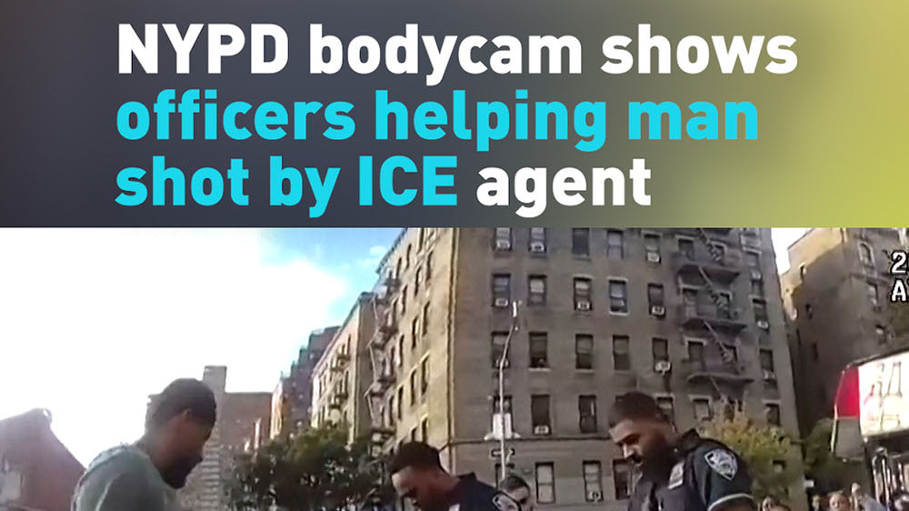 NYPD bodycam shows officers helping man shot by ICE agent