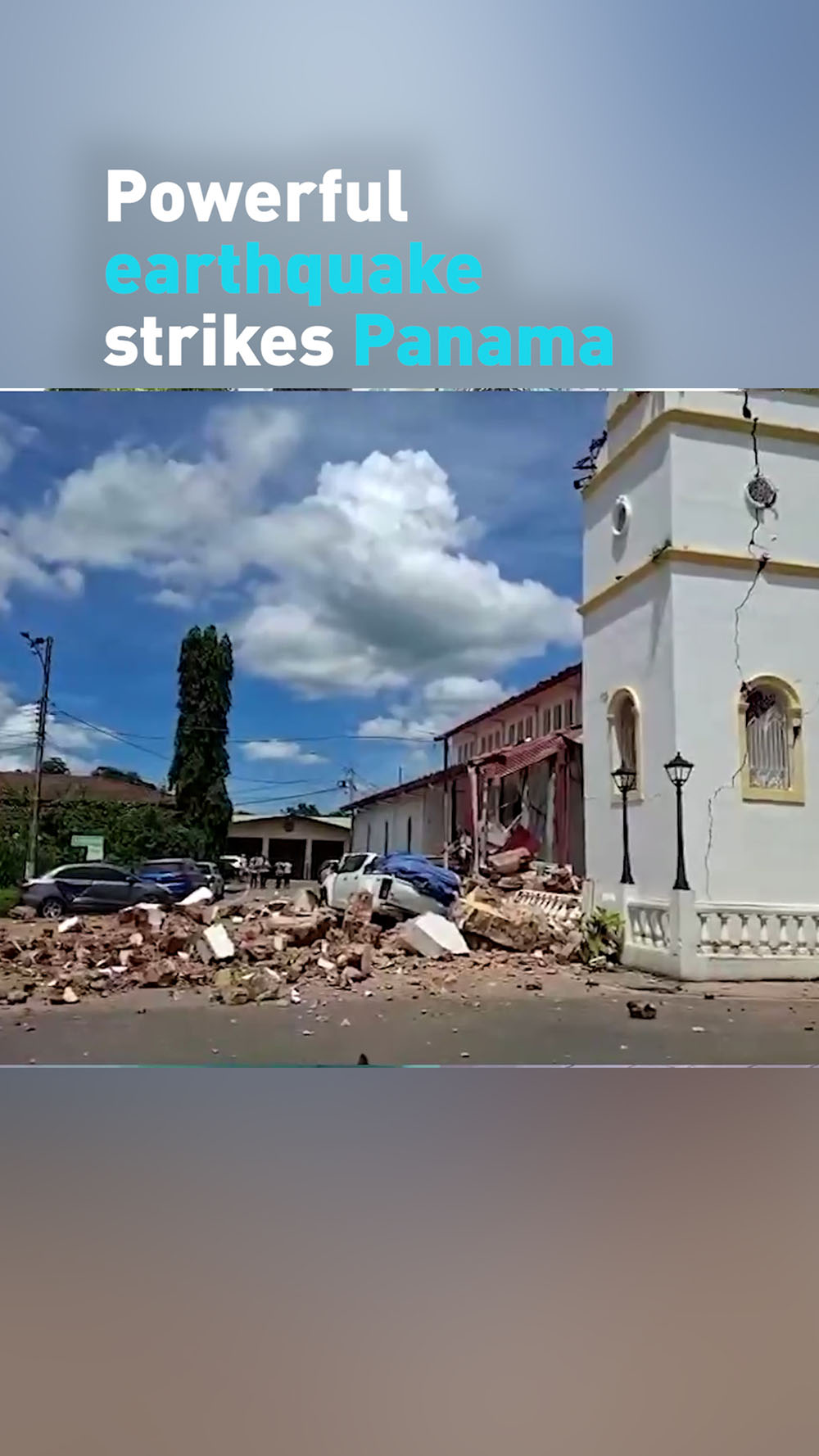 Powerful earthquake strikes Panama