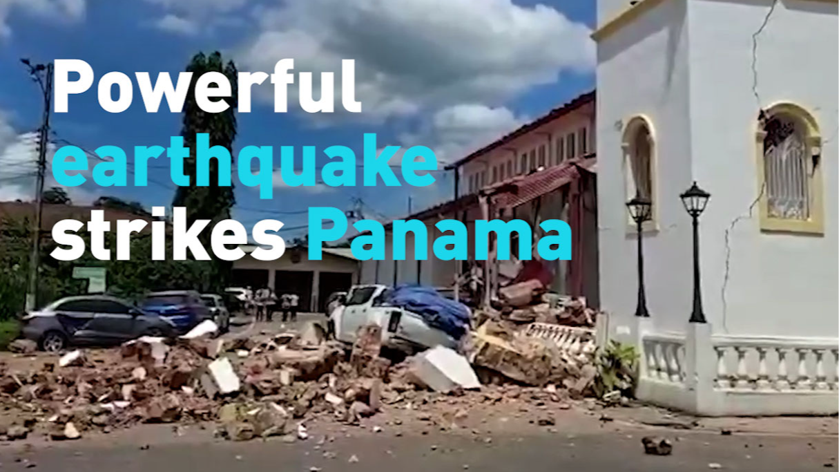 Powerful earthquake strikes Panama