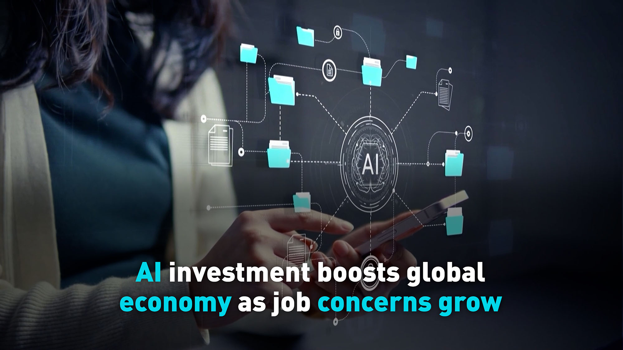 AI investment boosts global economy as job concerns grow