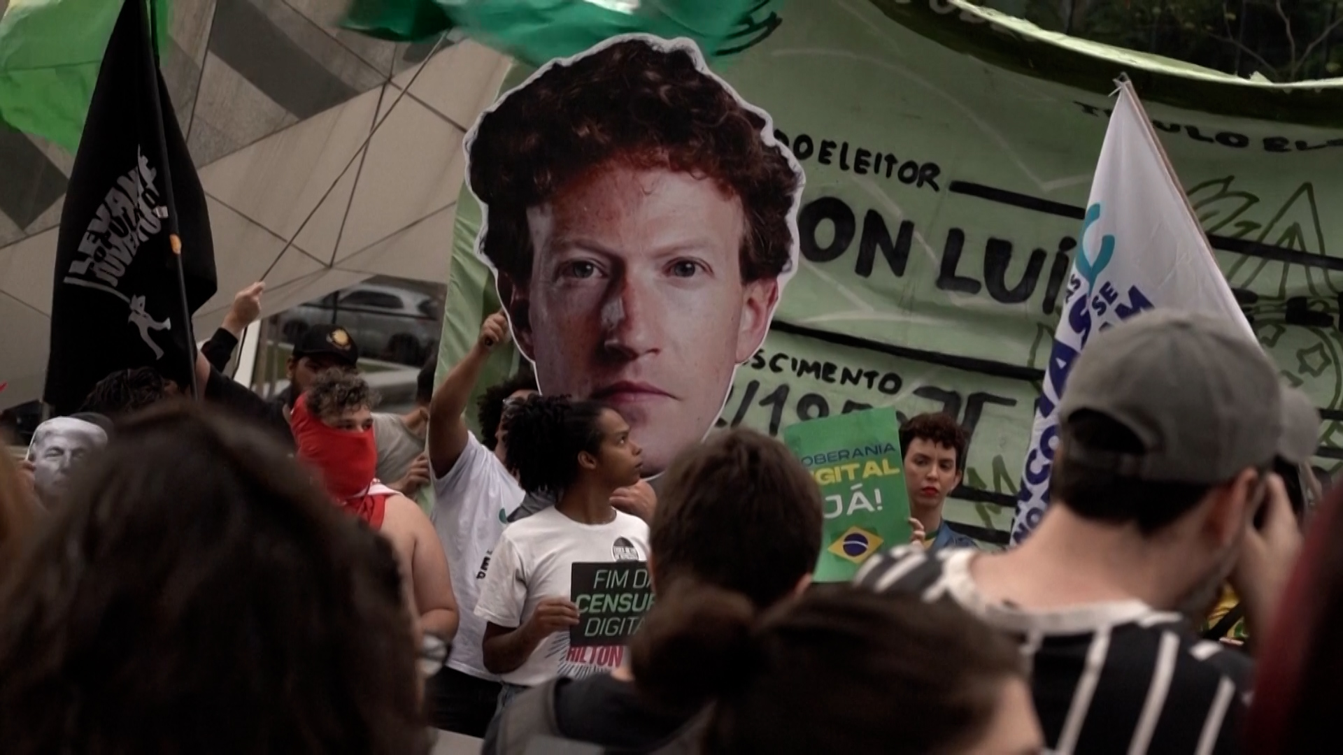 Brazilians protest Meta over alleged bias ahead of campaign
