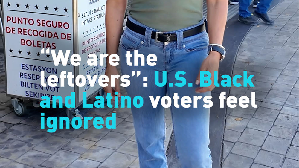 “We are the leftovers”: U.S. Black and Latino voters feel ignored