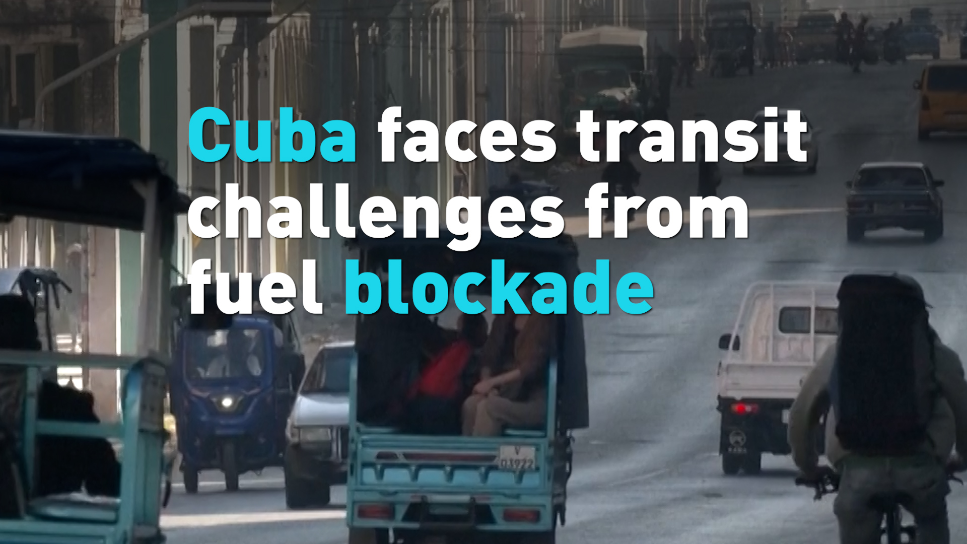 Cuba faces transit challenges from fuel blockade