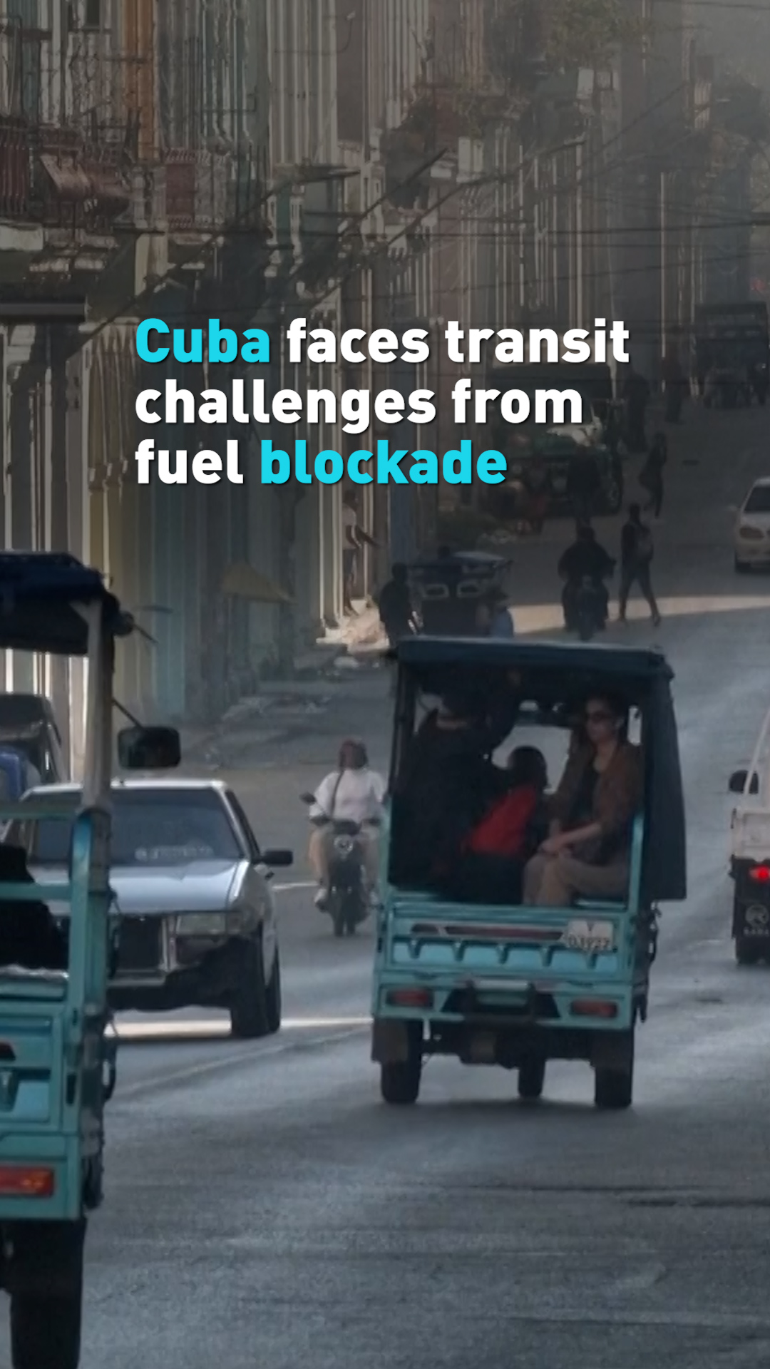Cuba faces transit challenges from fuel blockade
