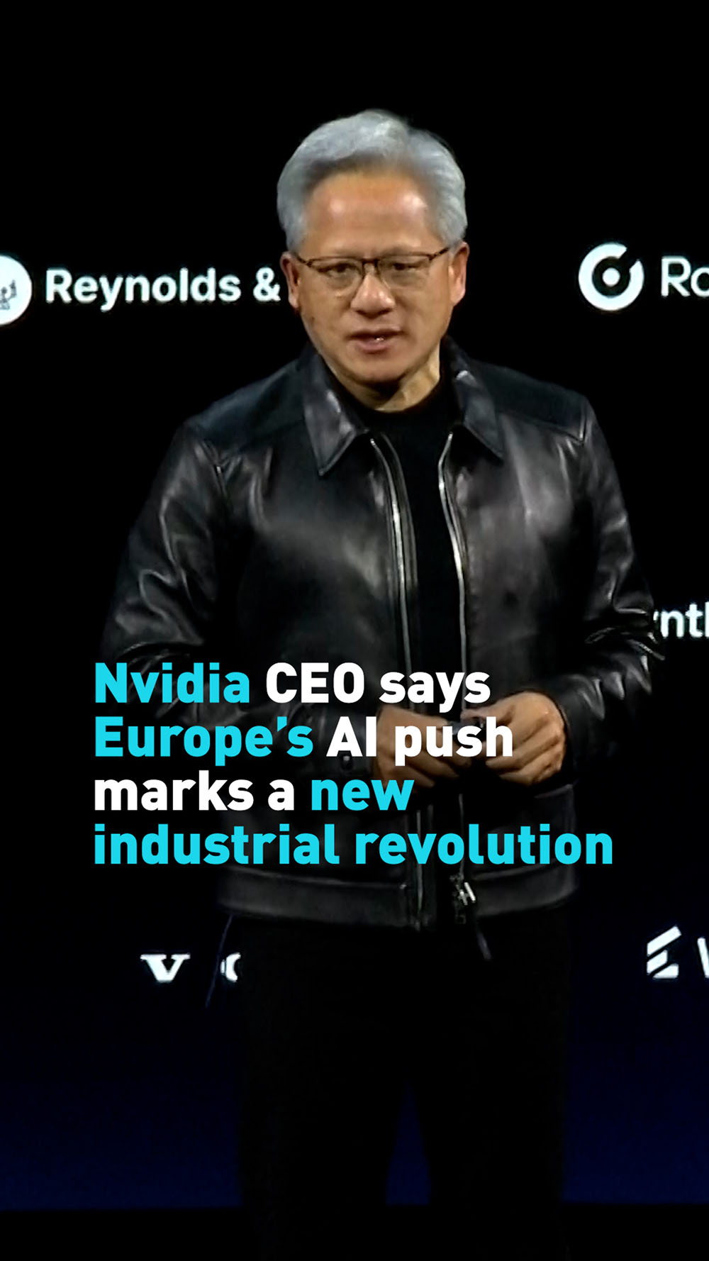 Nvidia CEO says Europe’s AI push marks a new industrial revolution