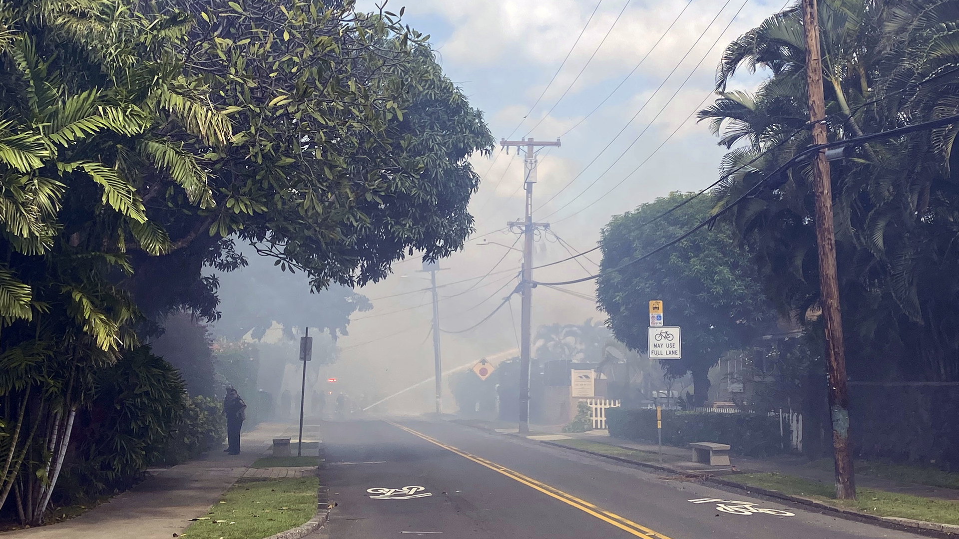Two police killed in Hawaii shooting, multiple homes up in flames - CGTN