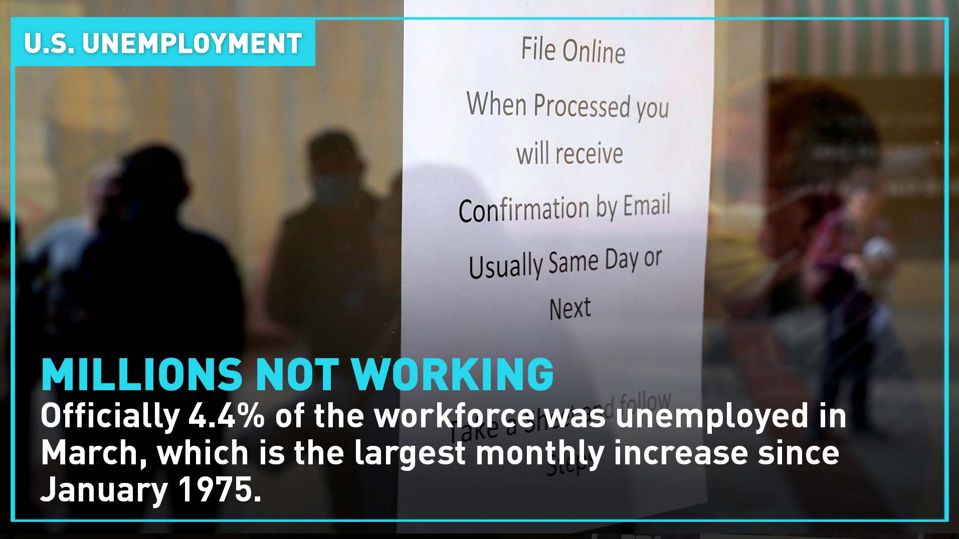 This is what unemployment looks like in the U.S. - CGTN